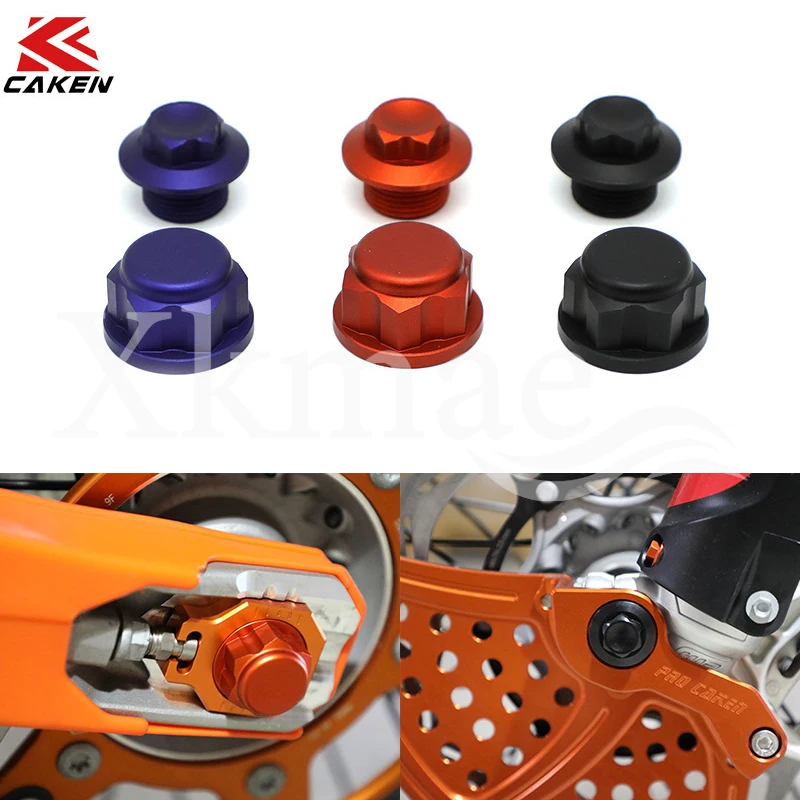 

Motorcycle M20x1.5 Front Rear Axle Nut Screw For EXC EXCF XC XCF SX SXF XCW TPI Six Days 125 150 200 250 300 350 400 450 500