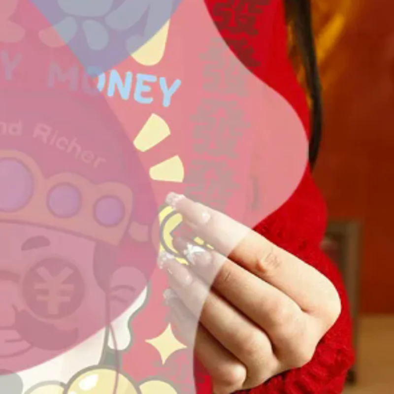 

Креативный сюрприз: Большая сумка-конверт для денег, красный конверт на Новый год, красный мешочек на день рождения, традиционный китайский мешочек для денег на удачу, подарки на Новый год 2026