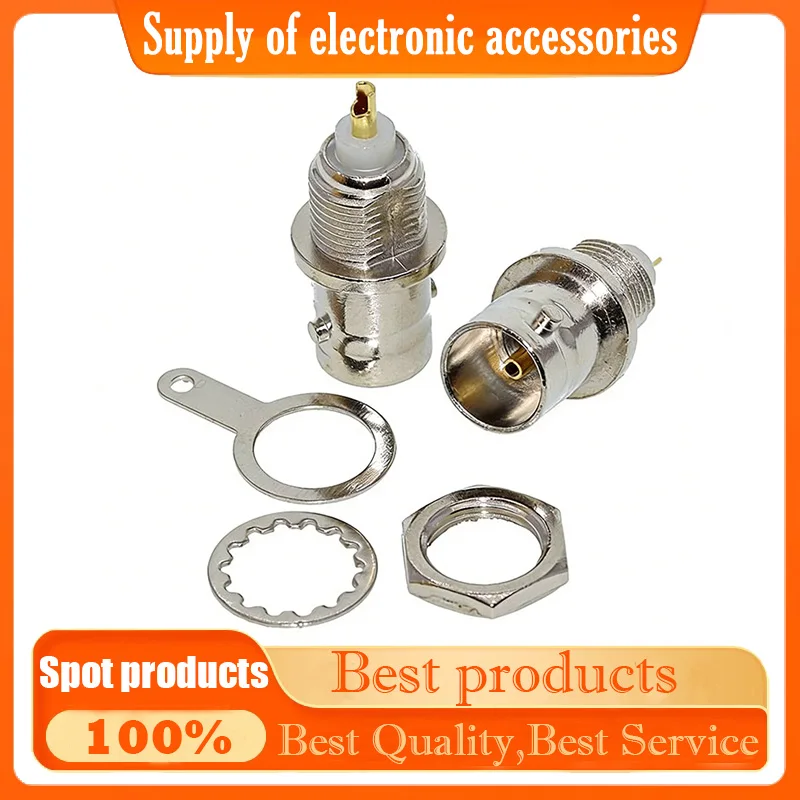 Welded BNC connector, welding Q9 socket, BNC-KY 75 ohm, welding BNC male connector