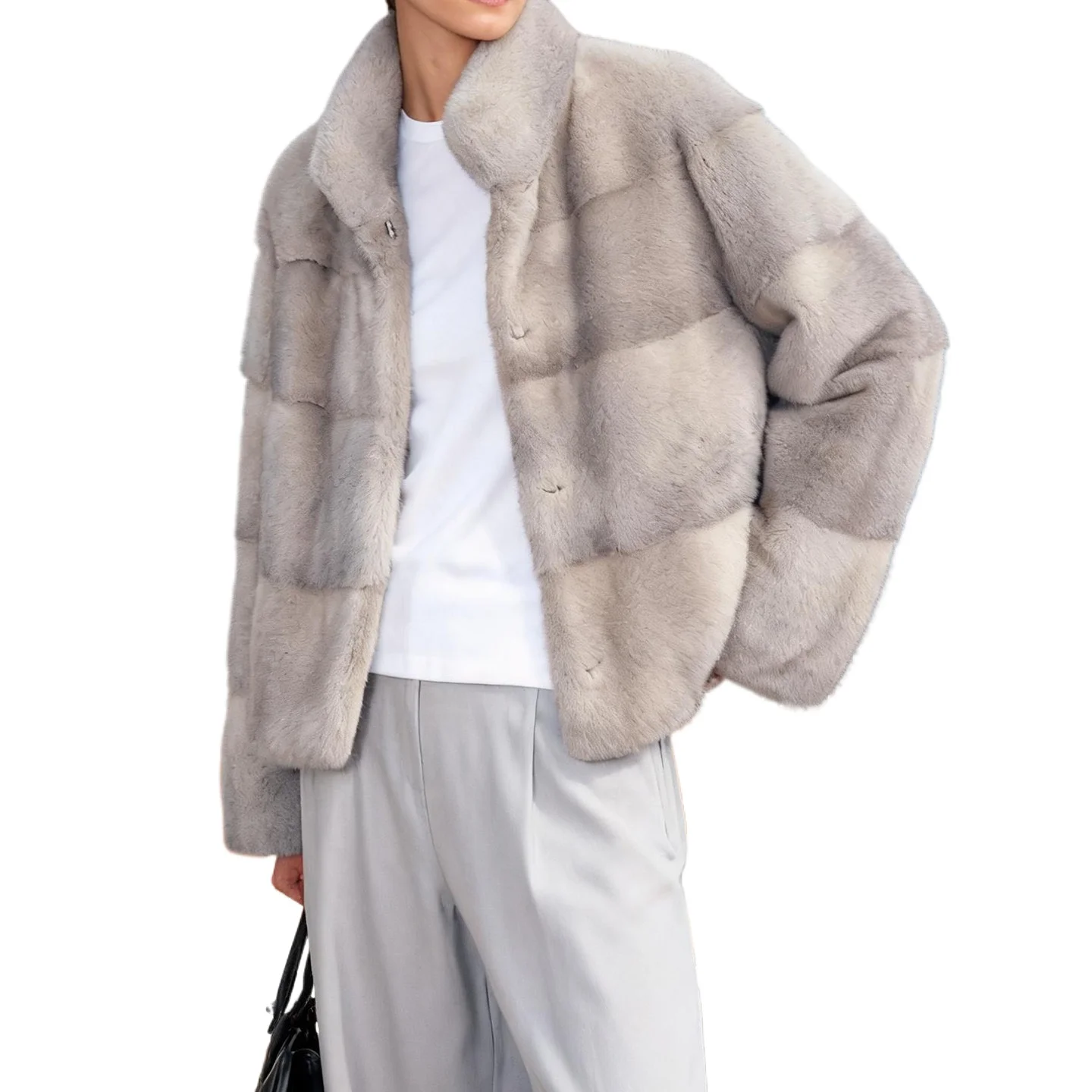 

Tcyeek Natural Mink Fur Coat Women Winter Clothes Real Fur Woman Coats Whole Female Mink New in Coats Short Style Fourrure Femme