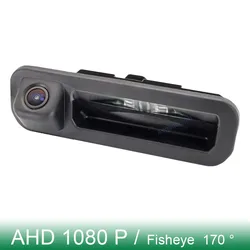 AHD 1080P 170° FishEye Car Trunk Handle Rear View Camera For Ford Tourneo Connect Transit Connect Tourneo Grand Wango 2013~ 2021