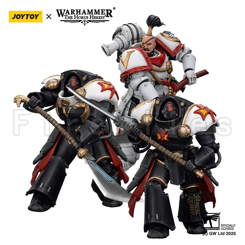 

[Pre-Order]1/18 JOYTOY Action Figure The Horus Heresy White Scars Legion Praetor Ebon Keshig Terminator Anime Toy