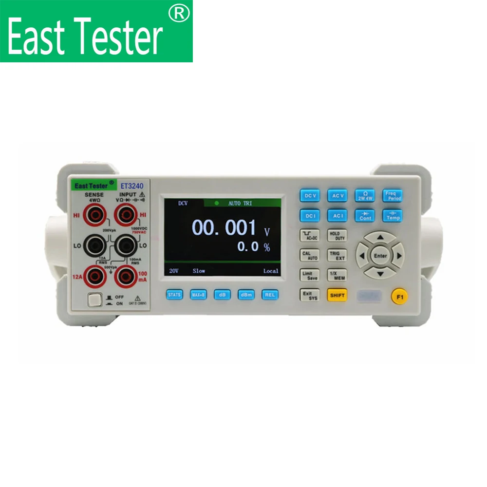 East Tester ET3240 4½ Digits True RMS Benchtop Digital Multimeter,DC/AC Voltage Current Resistance Capacitance Frequence Period