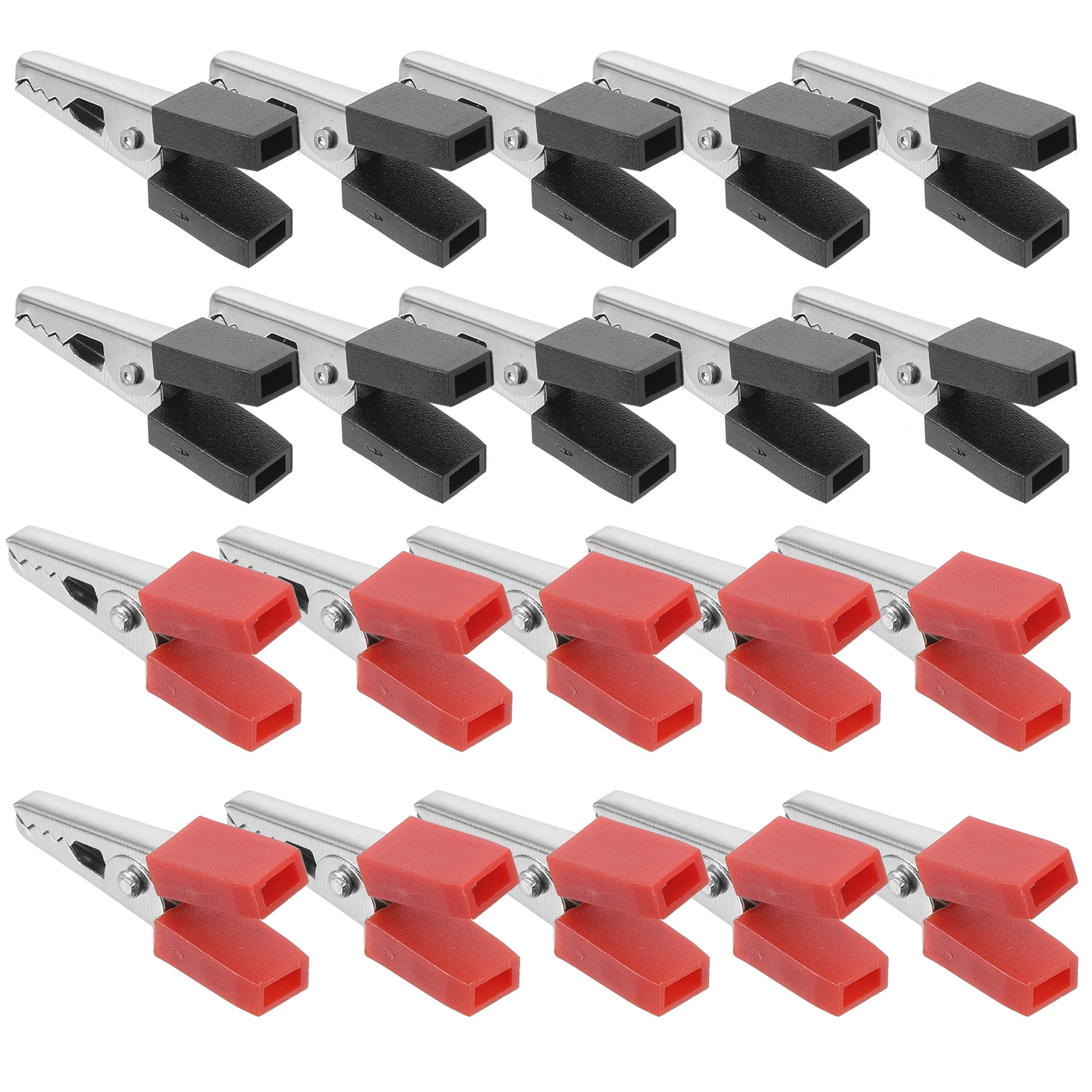 

40 Pcs Metal Clip Alligator Clips Mini Electrical Kit Without Wires Rust Resistant Household Soldering Electric