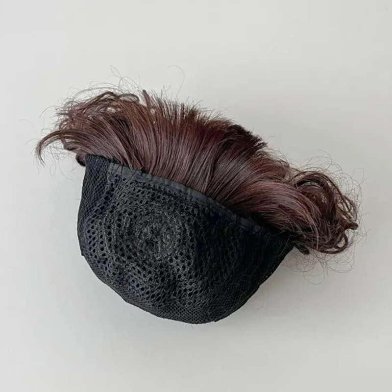 Sombrero de Cosplay de bebé encantador para niños y niñas, tocado de peluquín, adorno para el cabello de moda, accesorios para niños pequeños