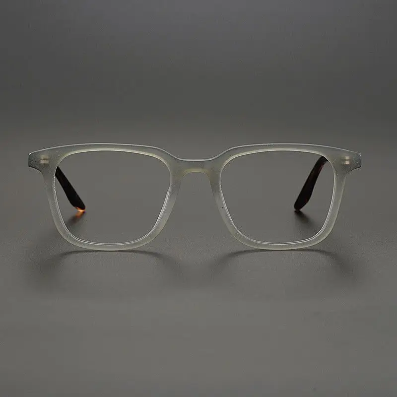 2PCS Fashion Myopia Optical Eyeglasses Unisex Classic Square Glasses Frame Women Men TR90 Ultralight Prescription Eyewear
