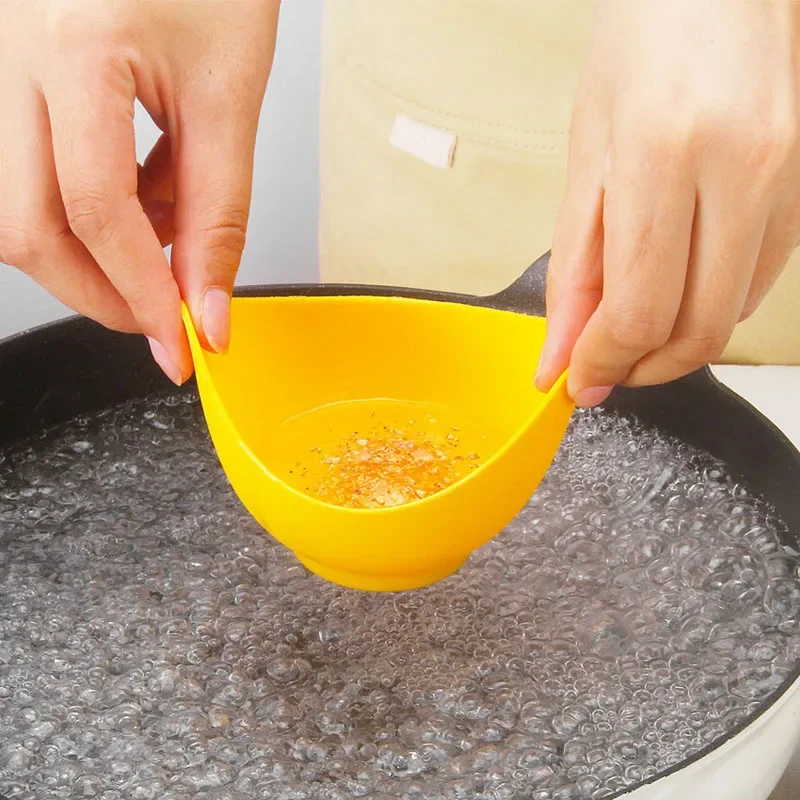 1Pc Silicone Egg Poacher Egg Boiler Mold Cup Nonstick Poached Egg Cups Silicone Mold for Eggs Cooking Home Kitchen Accessories