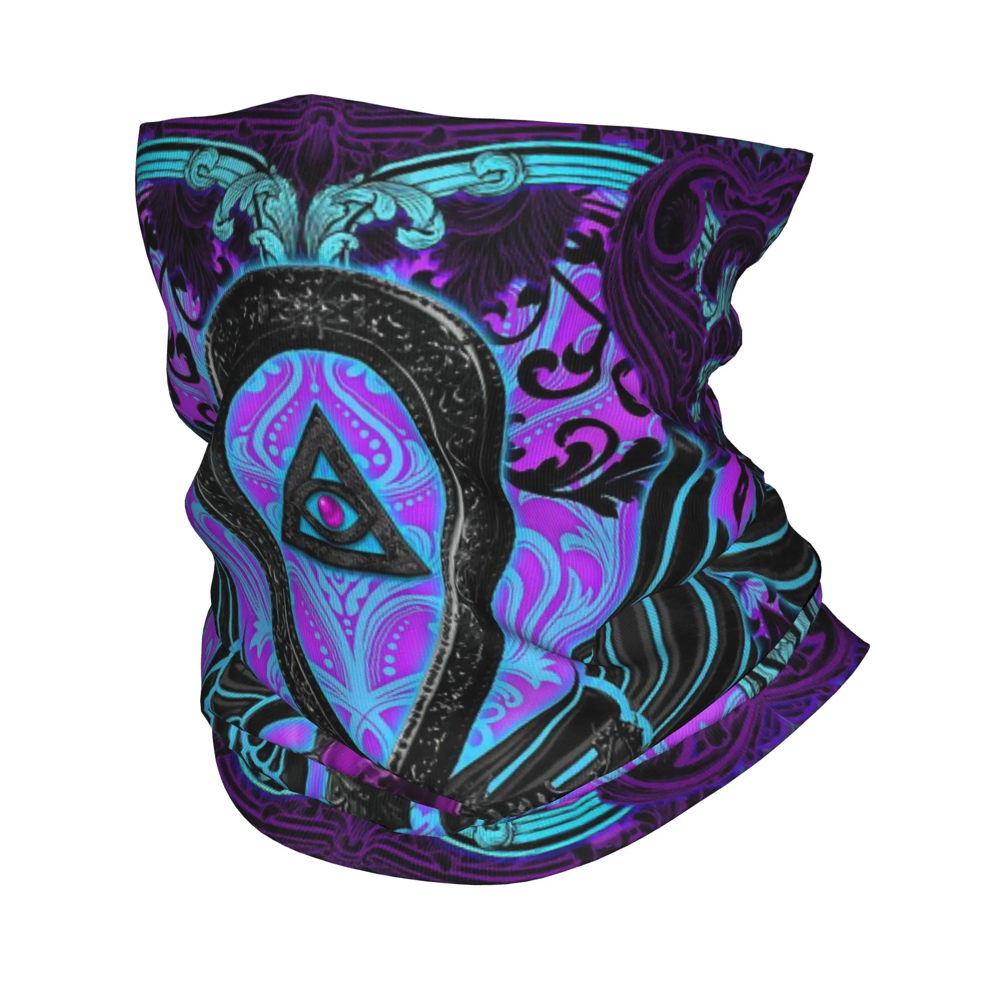 

Египетская бандана с принтом «Ключ жизни» (Анкх), многофункциональный шарф-накидка, головной убор для занятий спортом на открытом воздухе, для мужчин и женщин, для взрослых.