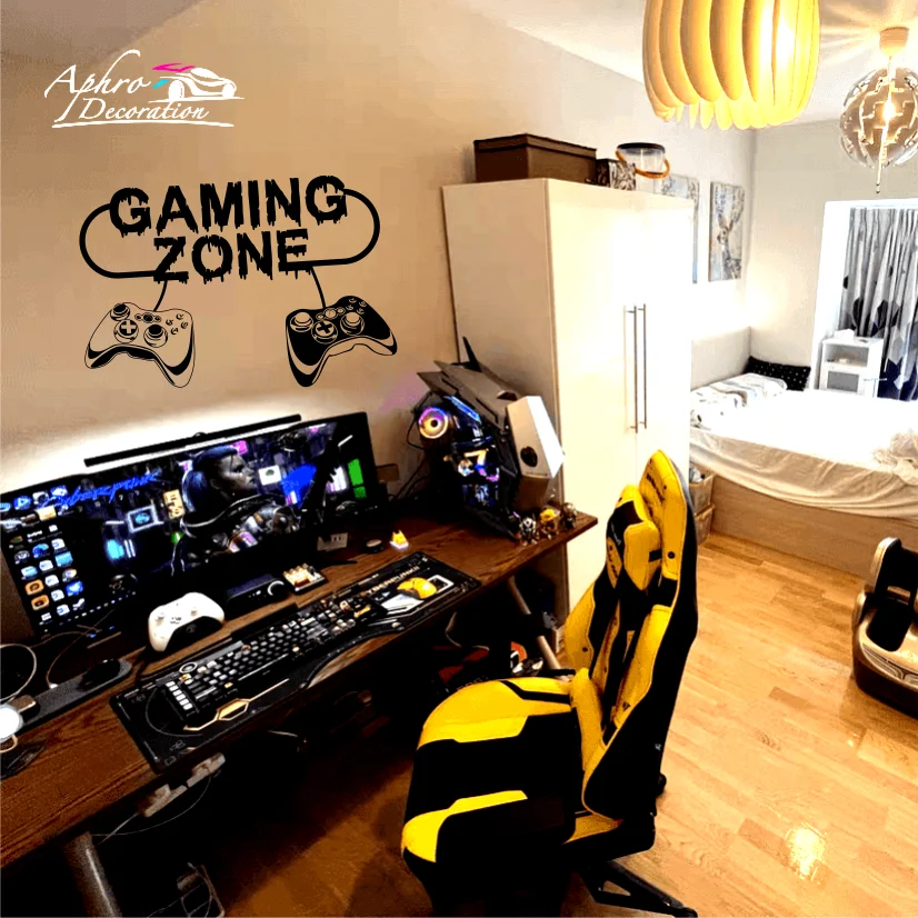 Cosmic Starry Sky Game Handle Gaming Zone Video Game Decor Luminous Creative Decorative Glow in The Dark Wall car Sticker