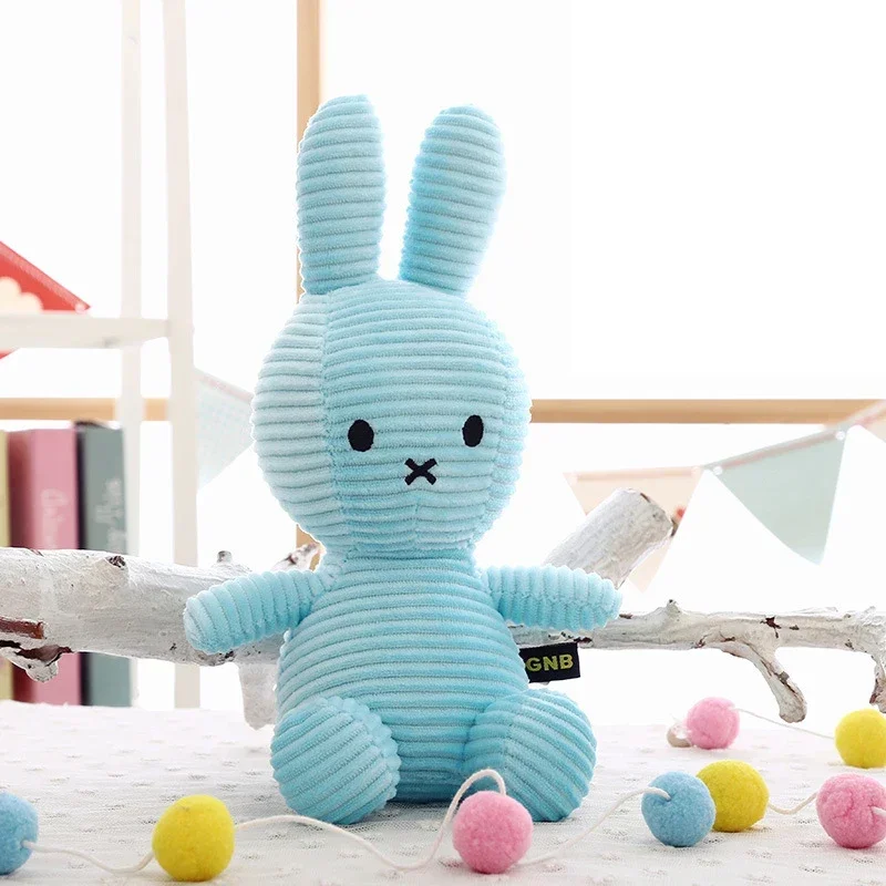 Original Cartoon Miffy Rabbit Plush Toys Kawaii Baby Accompany Highquality Plushie Doll Cute Room Decoration Children\'s Gift