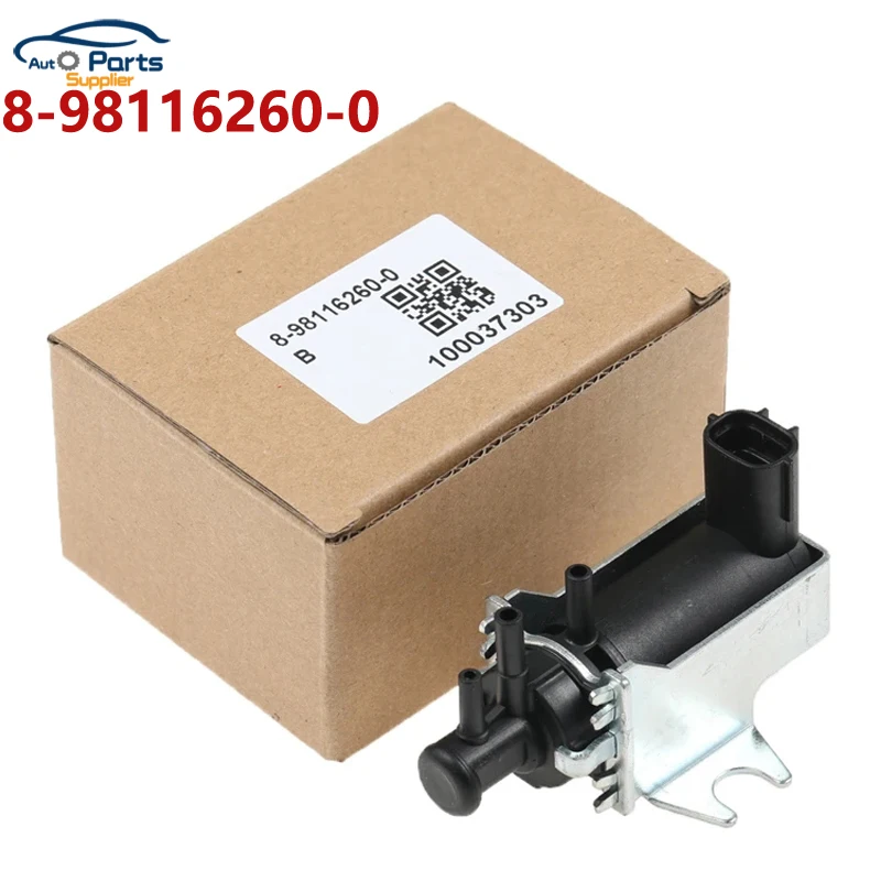 Nowy 8- 98116260 -0 Zawór elektromagnetyczny konwertera ciśnienia Turbosprężarka do Isuzu 8981162600