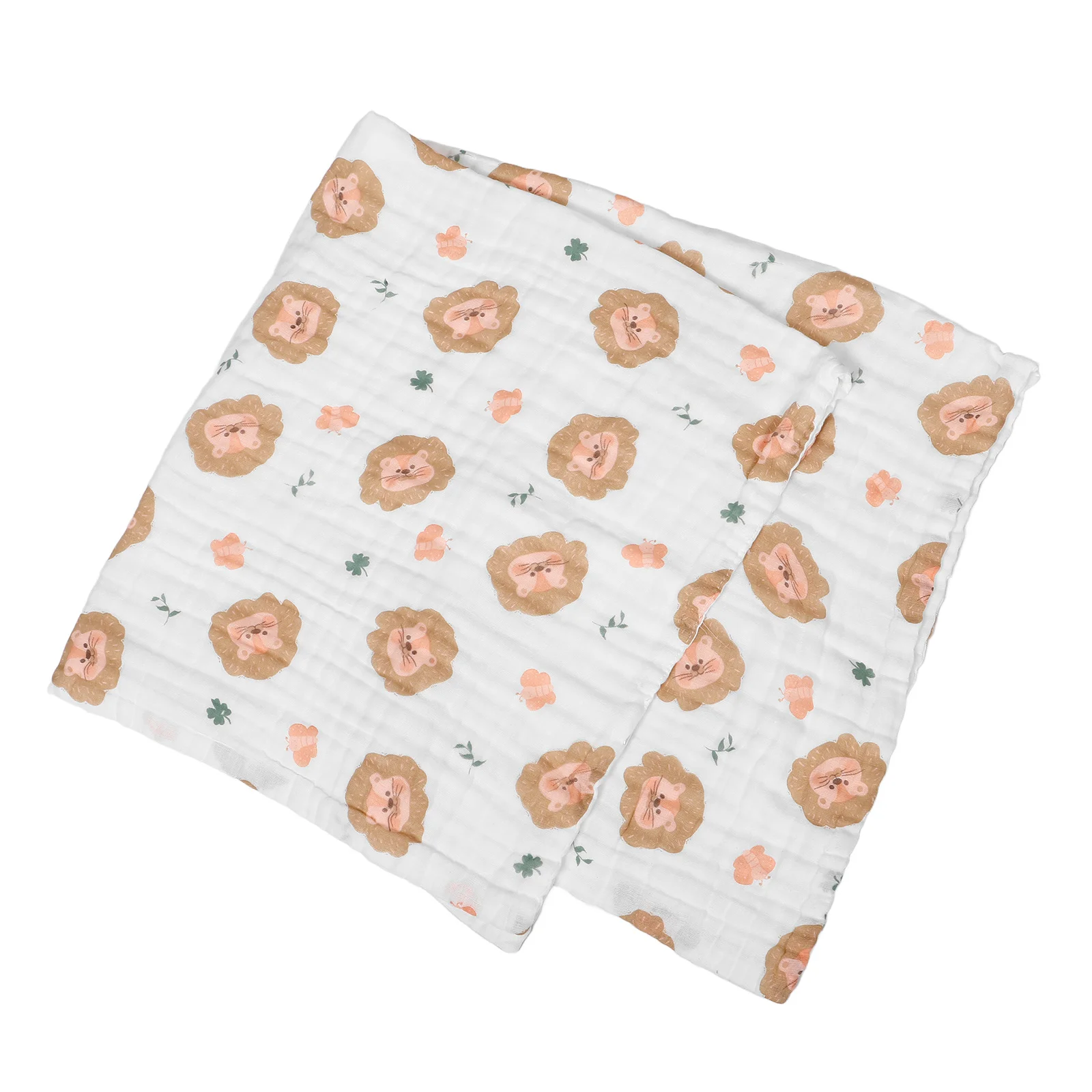 

Baby Cotton Swaddle Blanket Large Size Soft Breathable Summer Nursery Blanket Versatile Swaddle Baby Towel Nursery Blankets