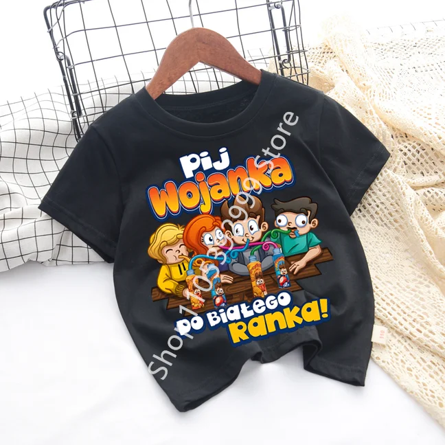 

Wojans Team T-shirt Anime Round Neck Tee Children Short Sleeve Clothing Summer Tshirts Boys Girls T-shirts Birthday Gift
