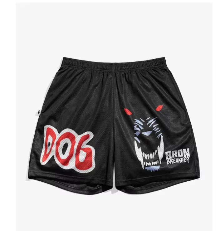 

2026 New Basketball Mesh Shorts Y2K Oversized Quick Drying Shorts Suitable for Daily and Training We
