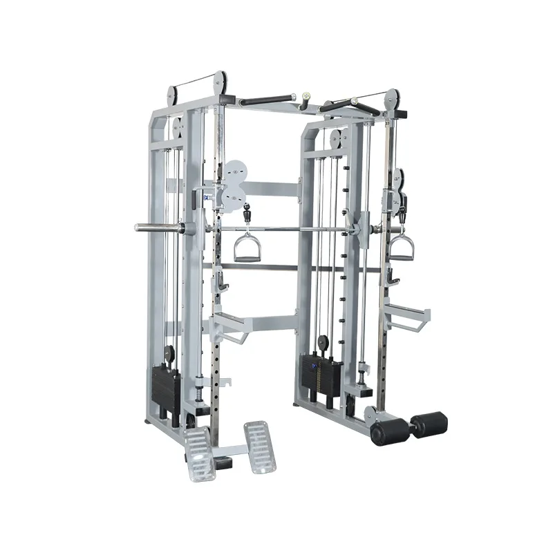 

Squat rack, squat bench press rack, combination of flying bird multi-function Smith machine, free squat bench press rack