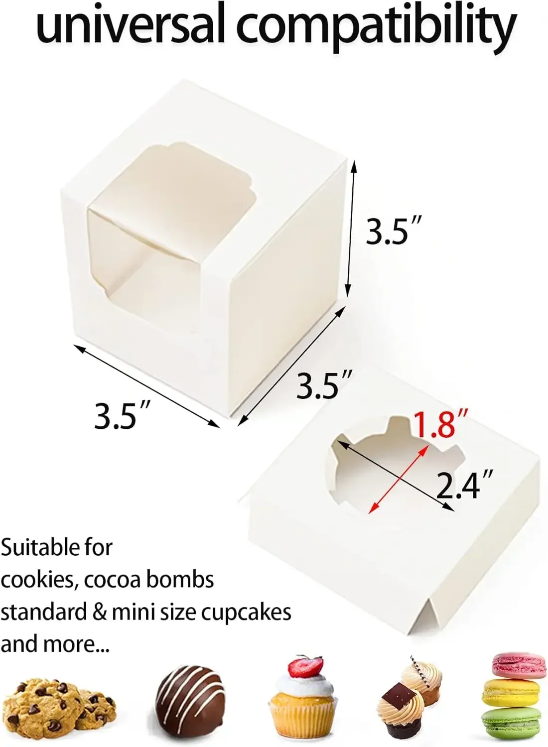 מארז יפה לקאפקייק