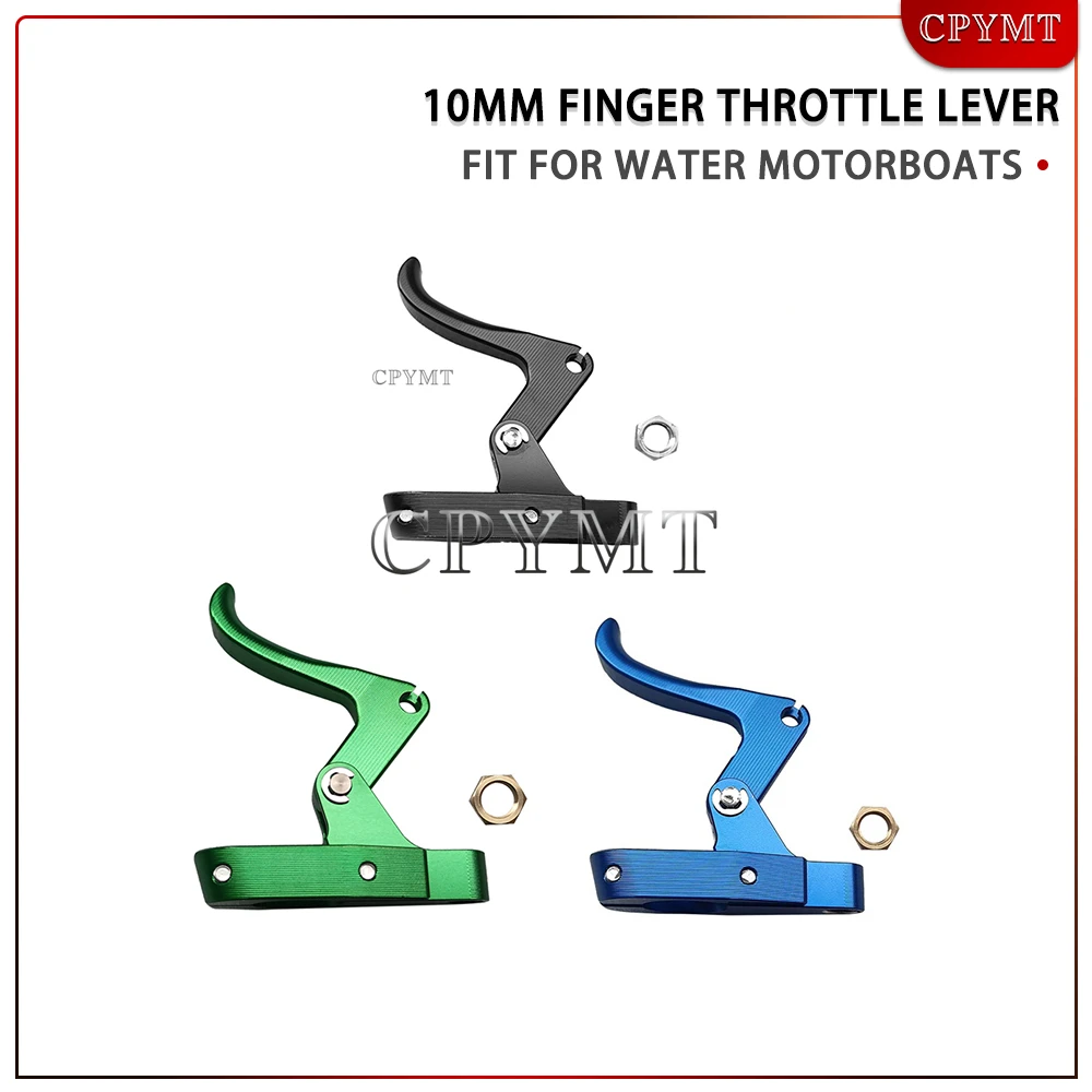 Water Motorcycle Accessories 10mm Hole Thumb Throttle Lever Fit for 550 650 750SX/SS/SXi 750ST