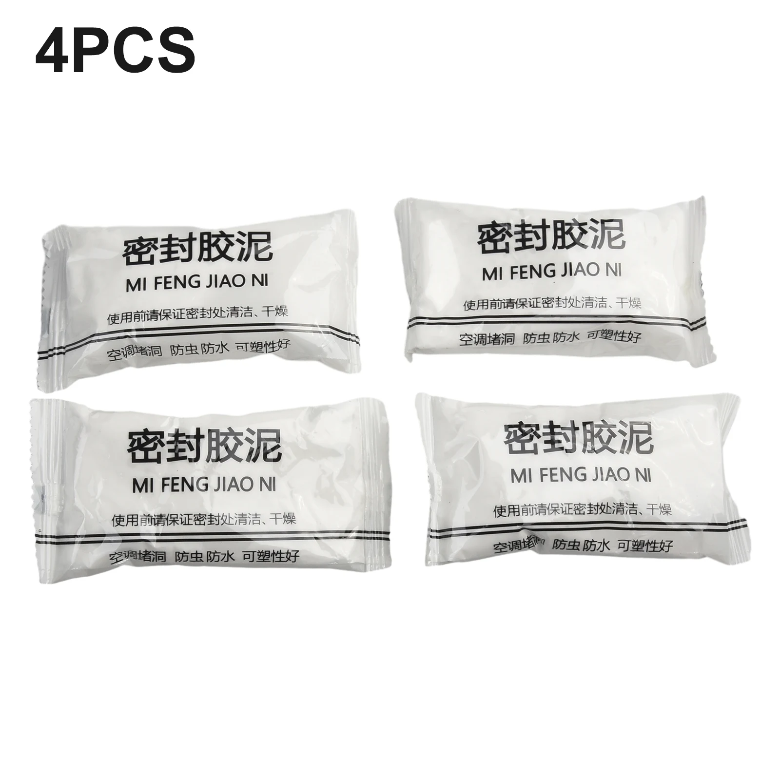 Sellador instantáneo de cemento y arcilla para reparación de grietas, tratamiento de pared impermeable, 1/4 piezas