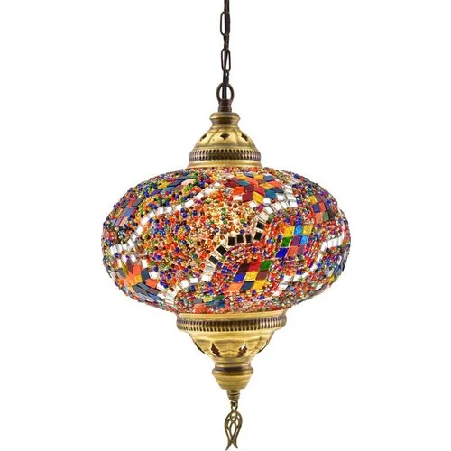 Big Authentic Ceiling Pendant Lamp Chandelier Mosaic Lamp Night Lamp