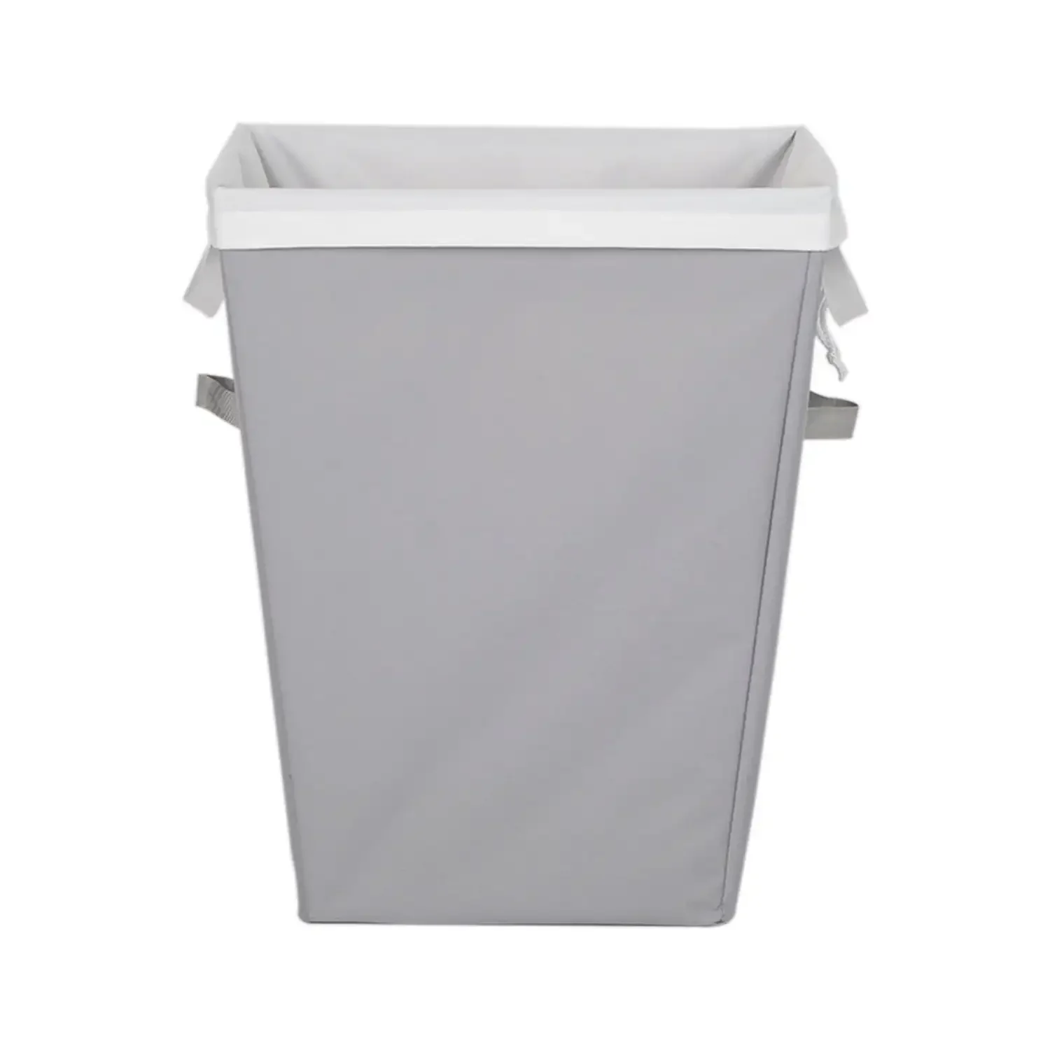 

Rectangular Polyester Laundry Basket Hamper Sortor with Removable Liner for Adult, Gray