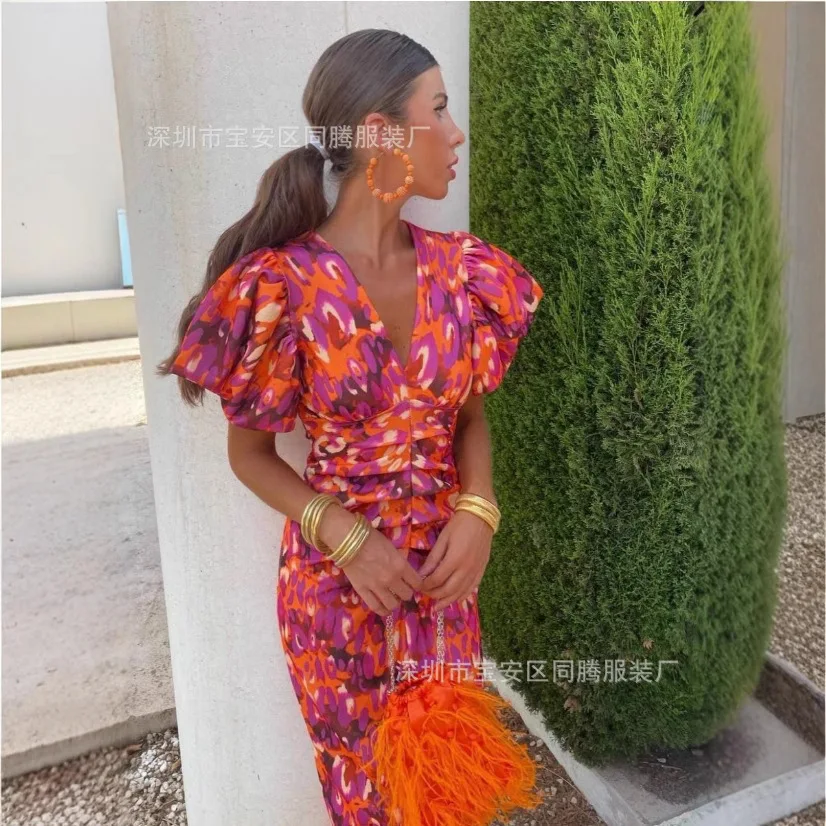 Robes moulantes taille serrée femme été Ombre teint plage fête dégradé couleur décoloration transitionnel Multi tonique accrocheur ambiance