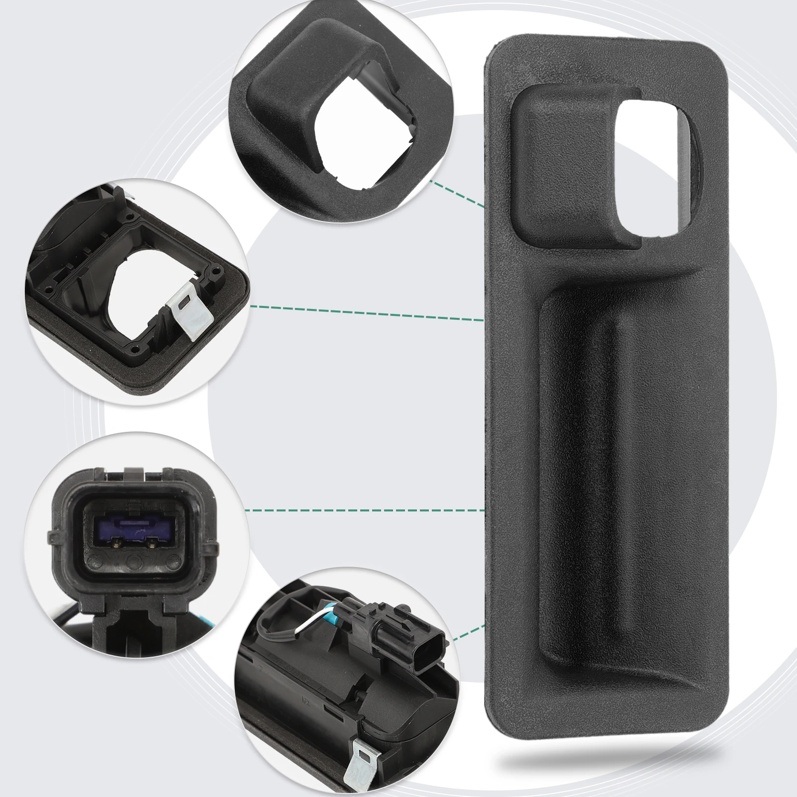 

Rear Trunk Lid Lock Tailgate Handle Switch 81260D3510 For Hyundai Tucson 2019-2021 Kia Sportage 2020-22 Rear Trunk Hatch Handle