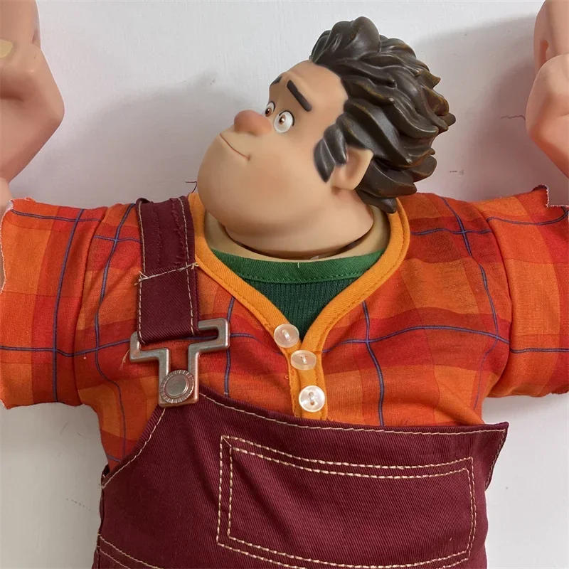 

Anime Wreck-It Ralph Talking Disney Cartoon Figure Desktop Model Ornament Fist Pounding Joint Movable Children Birthday gift