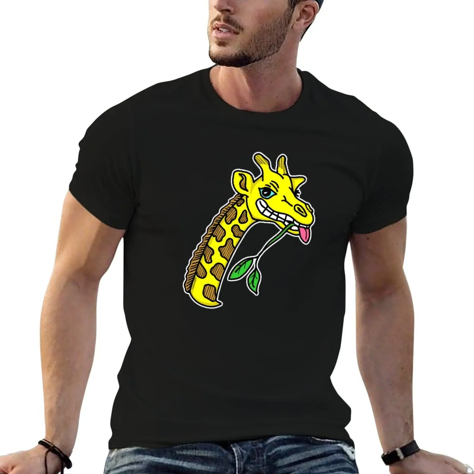 Cool Giraffe T-Shirt man t shirt designer t shirt for man T-Shirt