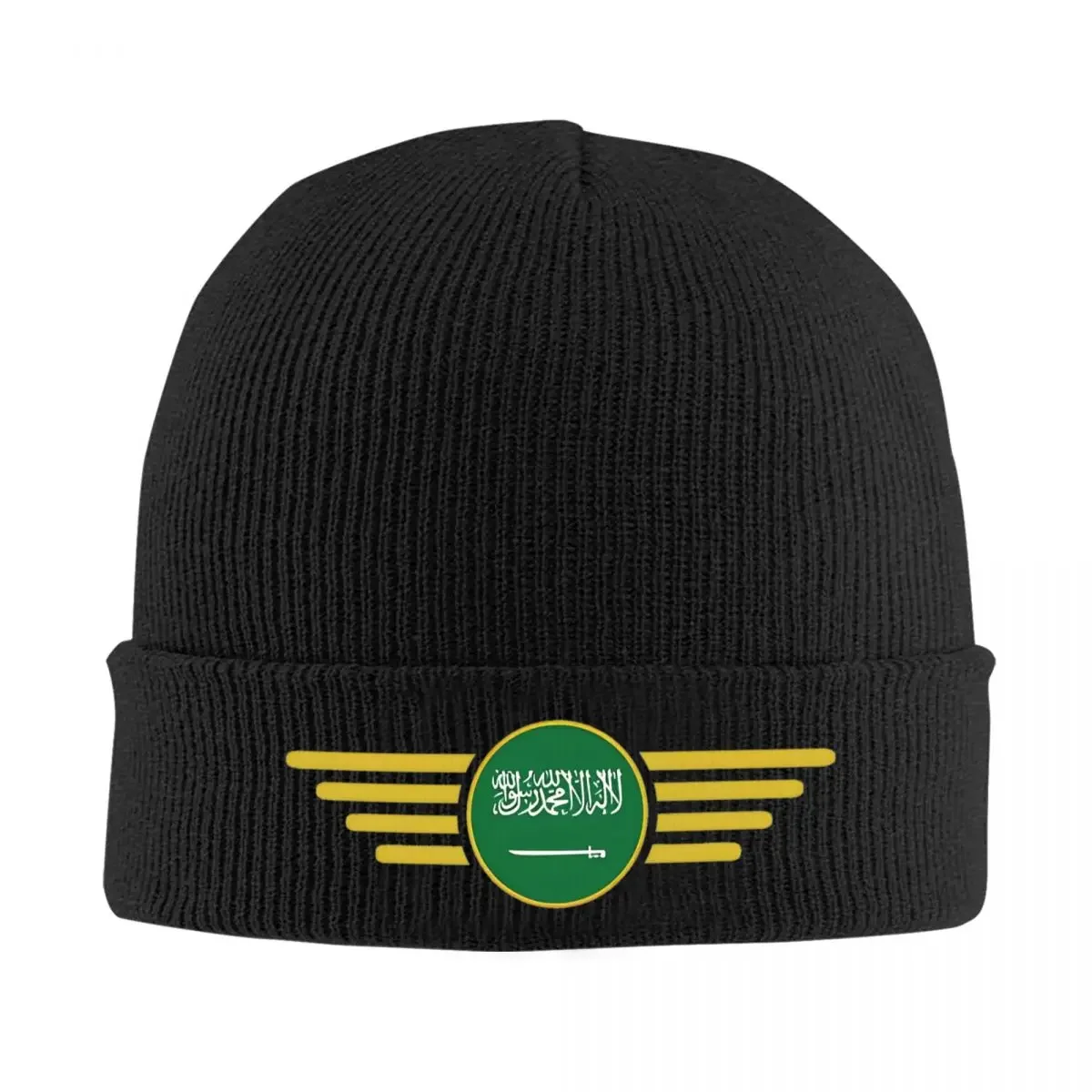 Amo l'Arabia Saudita Stile Eleganza Cappello lavorato a maglia Beanie Autunno Inverno Cappello Caldo acrilico Hip Hop Kingdom Emblem Cap Uomo Donna Regali