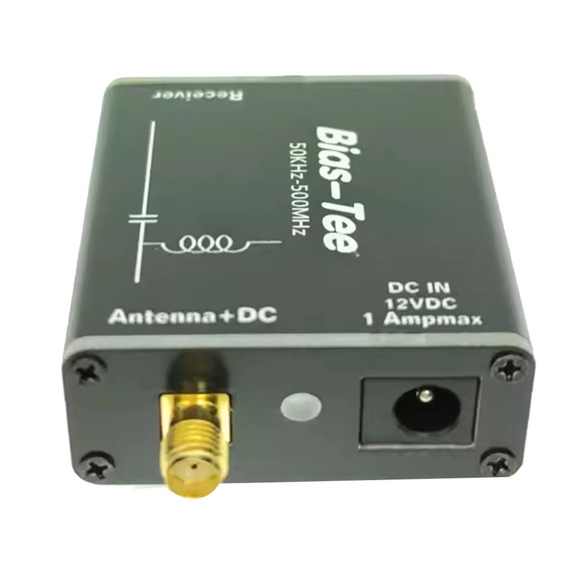 A93P For HFDYLoop HFDY Loop Antenna Feed Bias Tee 50KHz-500MHz RF DC Blocker Biaser