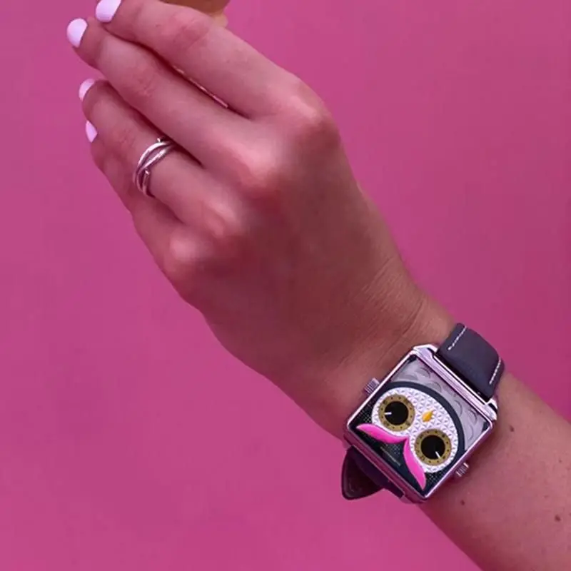 Happie Watch Couple Watches Waterproof Moon Phase Mechanical Watch Stainless Steel Original Roman Scale Automatic Wristwatch