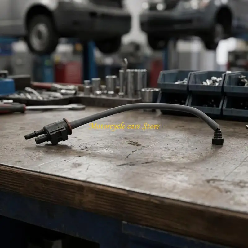 U75F JL3Z-9B325-B Purge Control Solenoid for F150 2017-2020, Plastic Canister Component with Pre-Attached Hose Assembly