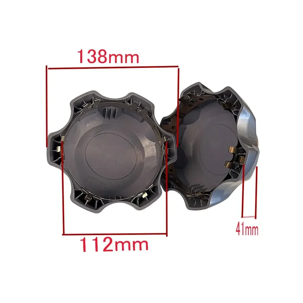 

4Pcs Car Wheel Center Hub Cover Hilux 2008-2012 42603-0K050 Rim Dust Cover For Toyota 16" STEEL RIM