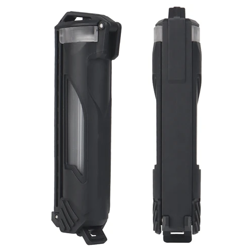 Imagen 2 del producto Bolsa de herramientas para exteriores, 2 orificios de batería de caja de almacenamiento, impermeable, 18650 para baterías/AA/AAA/CR123