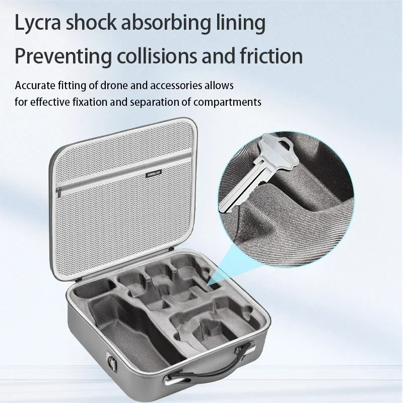 Storage Bag For DJI Mavic 3 Pro/Classic Accessories Travel Carrying Case PU Portable Shoulder Bag For DJI RC/RC PRO Case