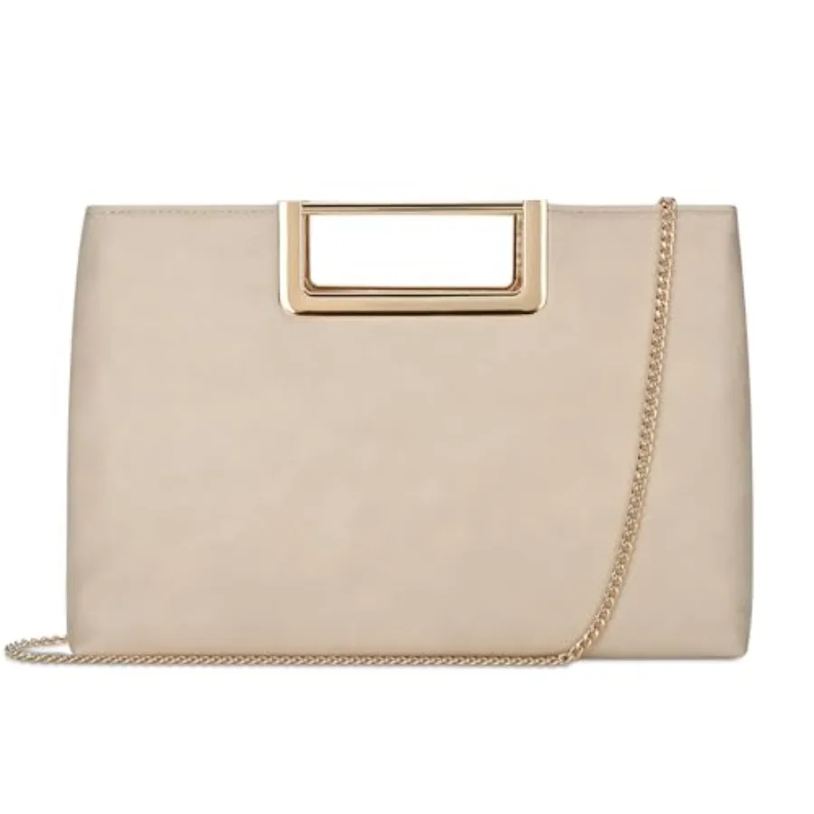 GAYI URBAN Clutch Purses for Women, Dressy Evening Crossbody Bag, Ladies Vegan Leather Wedding Party Shoulder Handbag
