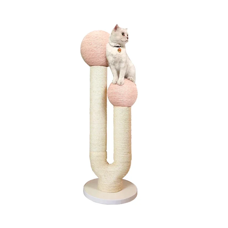 Internet celebrity cactus uta cat climbing frame, pet jumping platform scratching column, cat litter