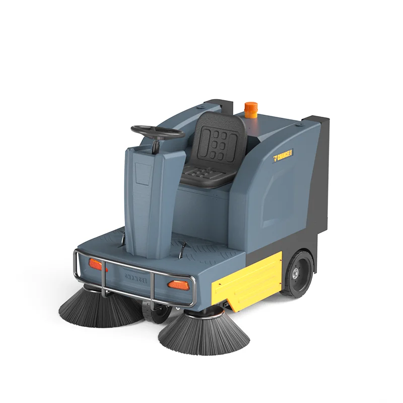 Chancee U135 Hot Sale Automatic Ride On Floor Scrubber Dryer Concrete Tile Cleaning Machine