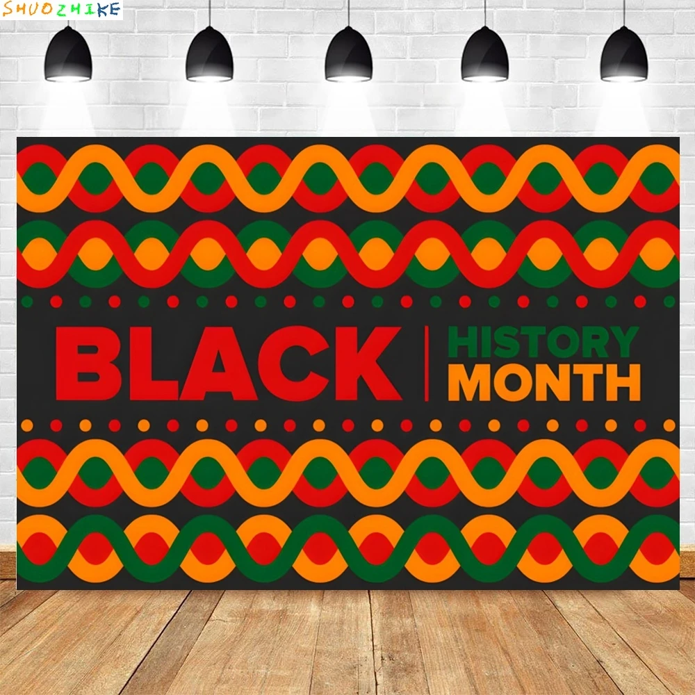 أسود التاريخ شهر التصوير خلفية قبضة الأيدي الأفريقية الأمريكية مهرجان عطلة حفلة الحدث خلفية ديكور راية ملصق