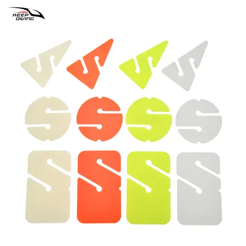 3PCS/5PCS Scuba Diving Universal Safety Cave Line Markers Line Arrows Signal Cave and Wreck Diving Accessories