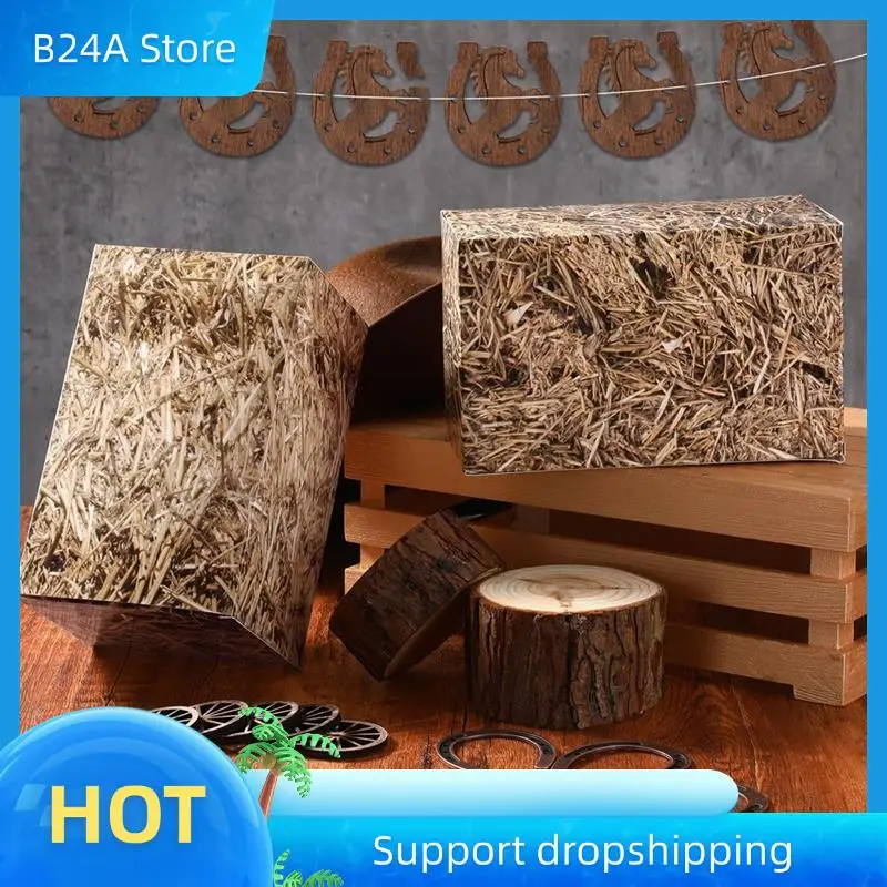 

B24A 18Pcs Western Party Decorations Farm Birthday Baby Shower Wedding Party Table Decoration Supplies