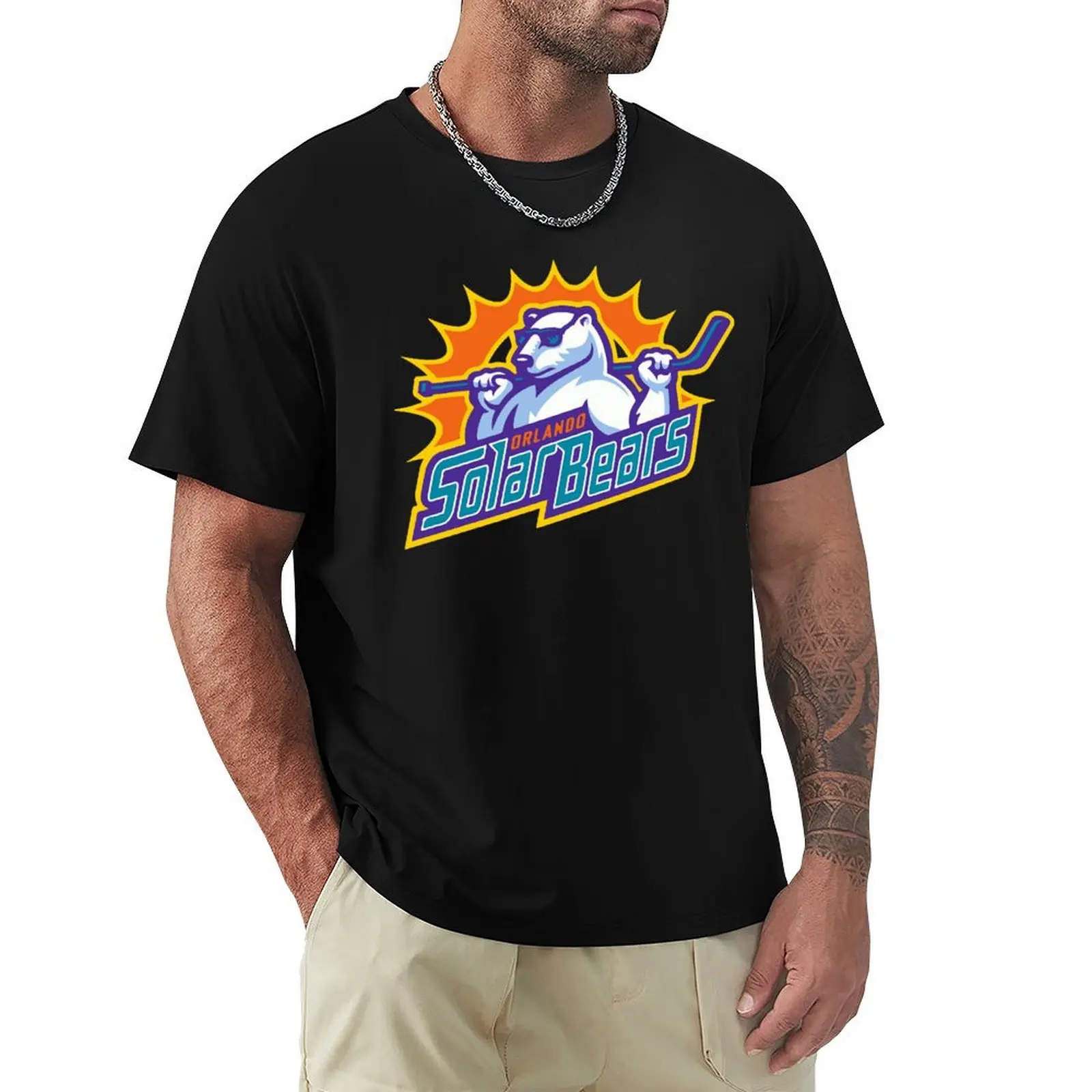 Orlando Solar Bears T-Shirt Graphic Print Short Sleeve T-Shirt