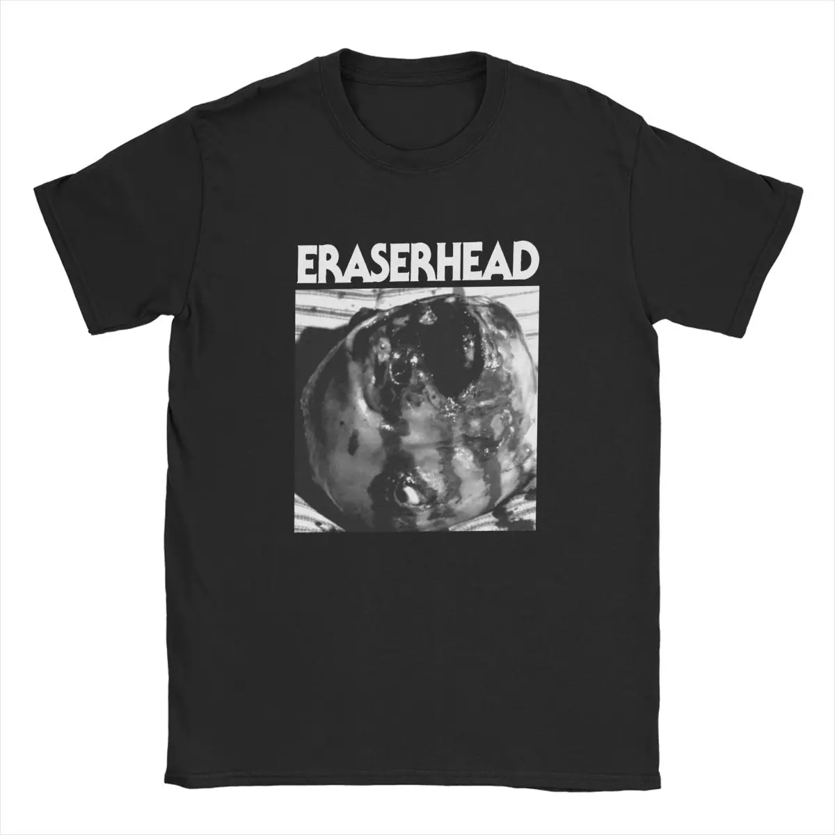 David Lynch Eraserhead Vintage Horror David lynch Film Retro Films Leisure 100% Cotton T Shirt for men O Neck Clothes Gift Idea