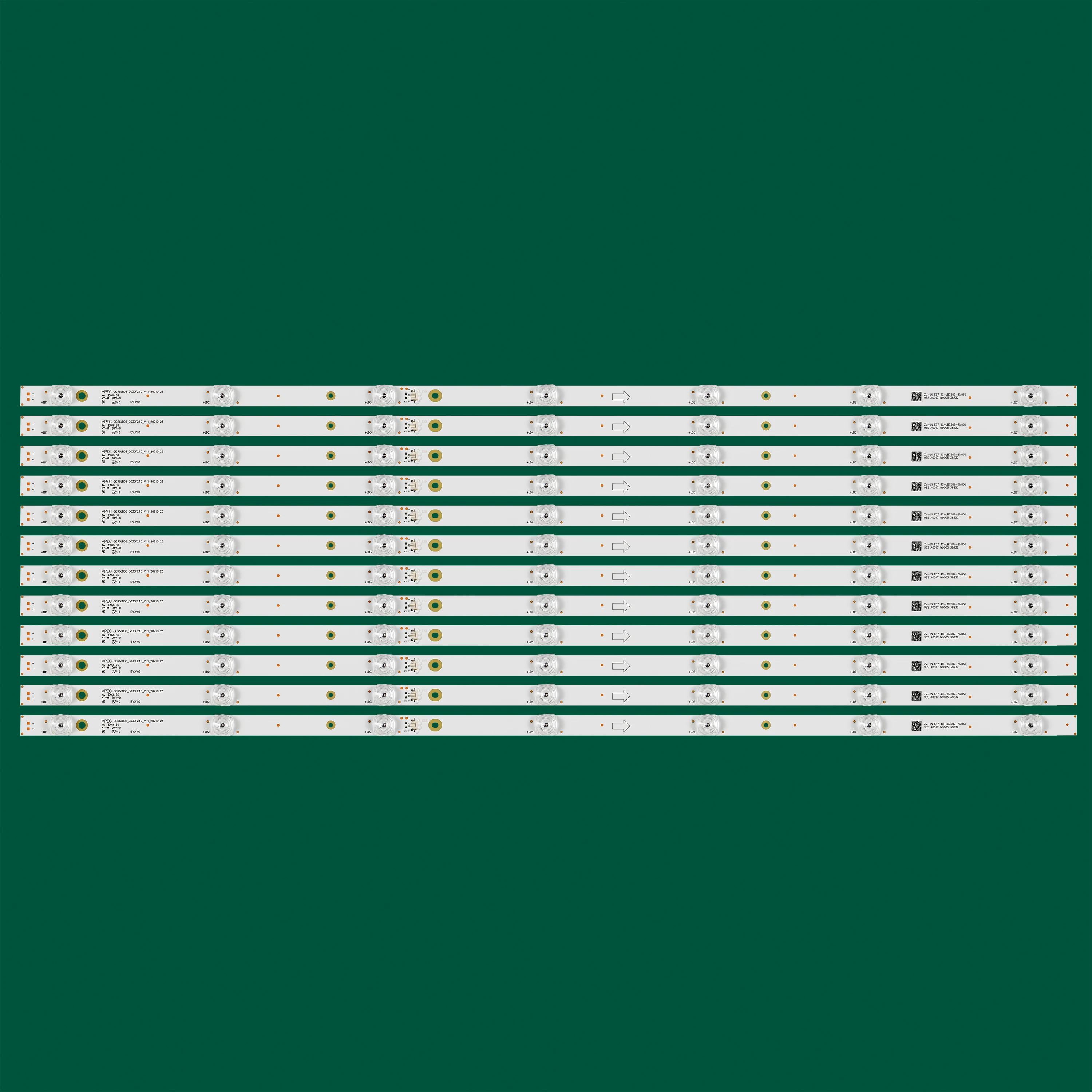 Фонарь для подсветки TCL 75S405 75S425LACA 75S425LBBA 75S425LGBA 75S425LBCA LVU750NDBL MD9W00 V1 08-75V6000-LPN001A