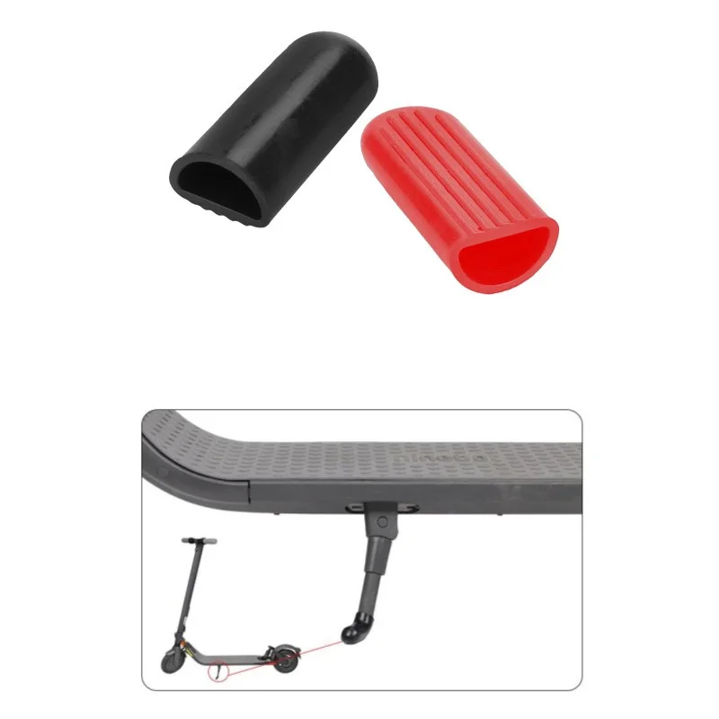 2Pcs Electric Scooter Footrest Protective Cover Non-slip Silicone Solid Texture Accessory For M365 ES2 Xiaomi Ninebot Scooter