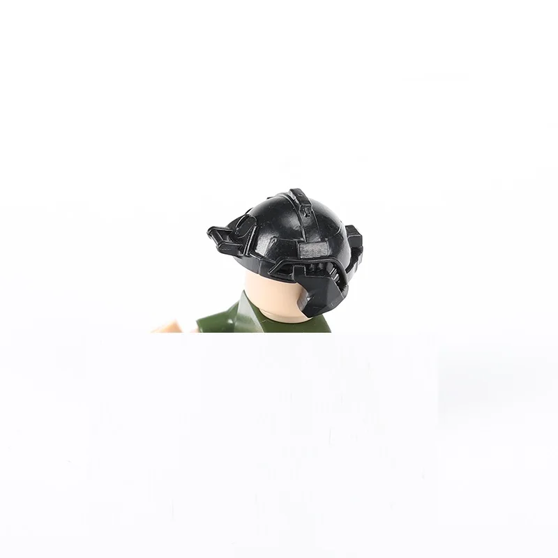 5 Stück/Set MOC SWAT-Helm Soldaten-Mini-Actionfiguren Militärwaffen Stadtzubehör Bausteine Spielzeug 14+ – Detail 2