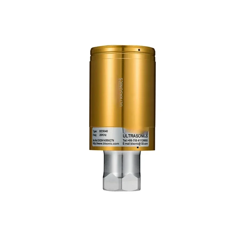 

Wholesale Price High Precision 20K 2000W Converter Ultrasound Transducer For Ultrasonic Welding Machine