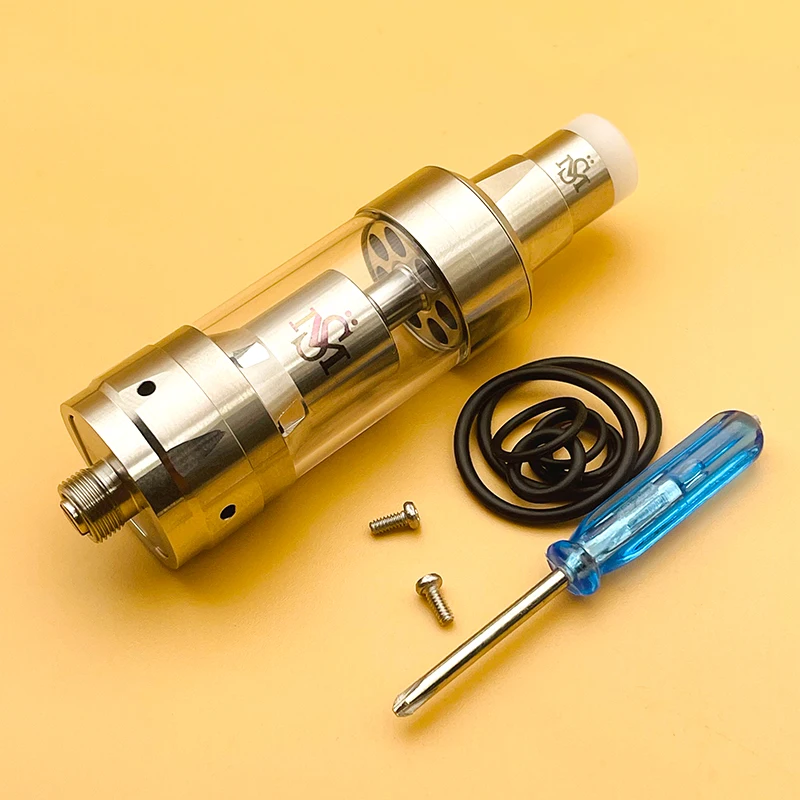 DSX Kayfun mini v3 RTA Tank Zerstäuber 316SS 19 mm 2 ml Top Filling Rebuildable Vape Tank für 510 Thread Vapes Box Mod