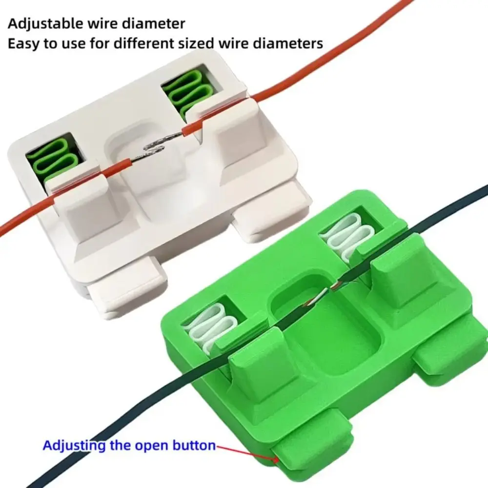 ABS Welding Wire Fixture Portable High Temperature Resistant Soldering Wire Holder Safety Multi-function Thick Thin Wire Clamp