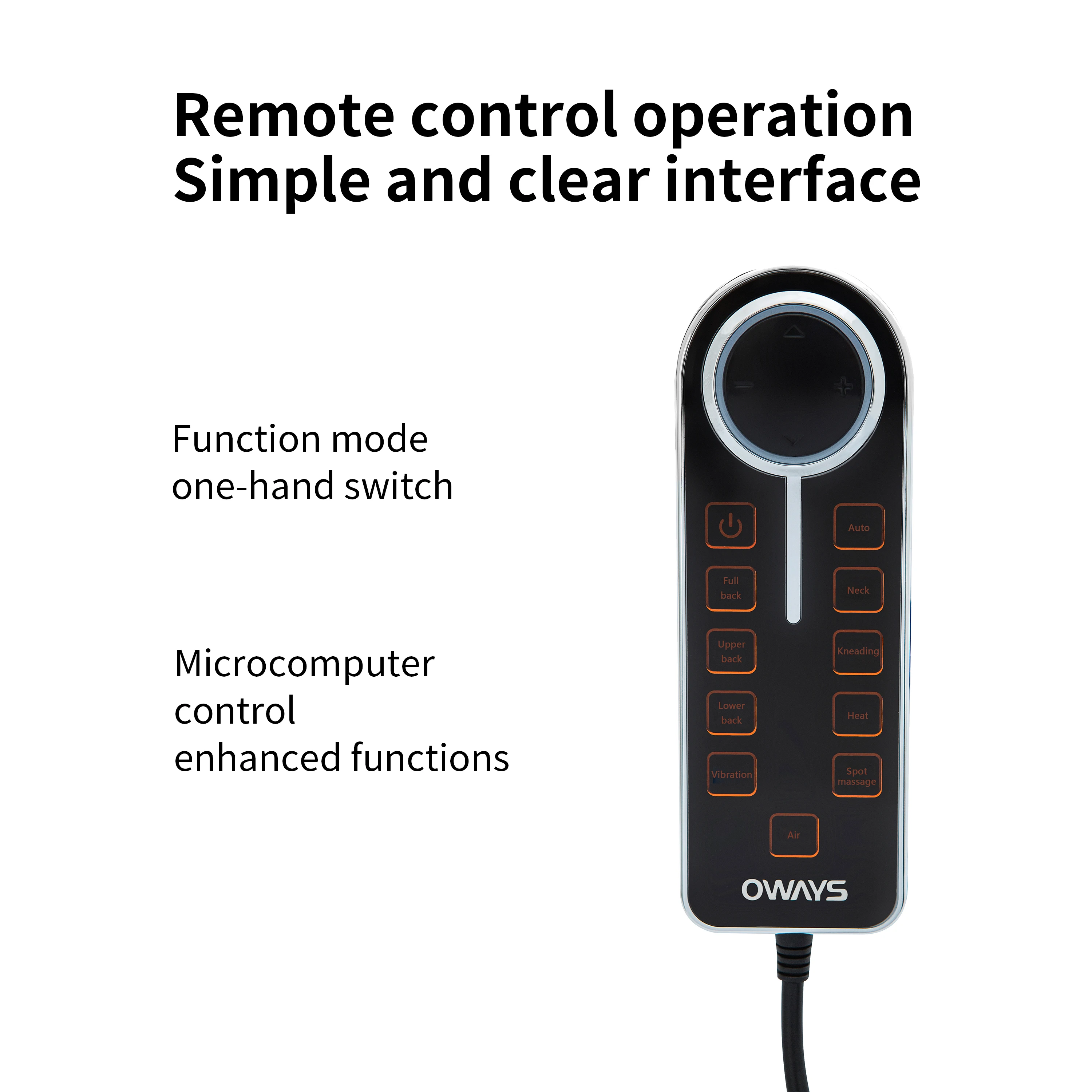 Unique Design Electric Low Back And Neck Shiatsu Air pressure Massager Cushion Butt Spine Kneading Full Body Car Seat Portable